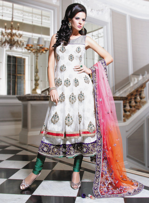sonascouture - Double Layer Anarkali W148A