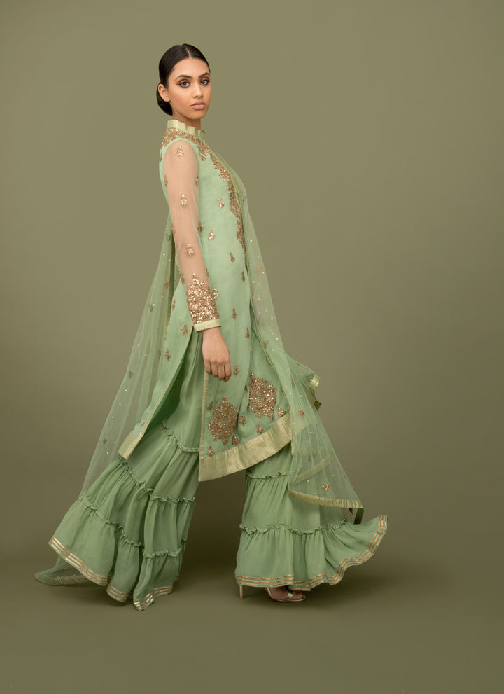 sonascouture - Traditional Classic Sharara W384