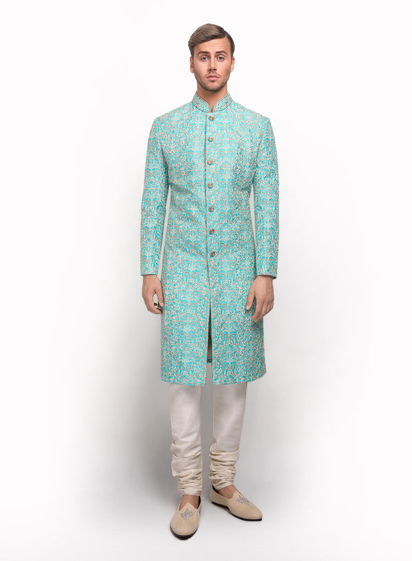 sonascouture - Fully Embroidered Sherwani MM001