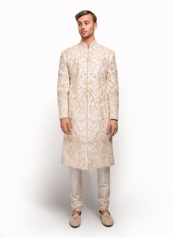 sonascouture - Fully Embroidered Sherwani MM010