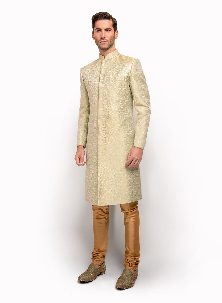 sonascouture - Silk Brocade Sherwani MM025