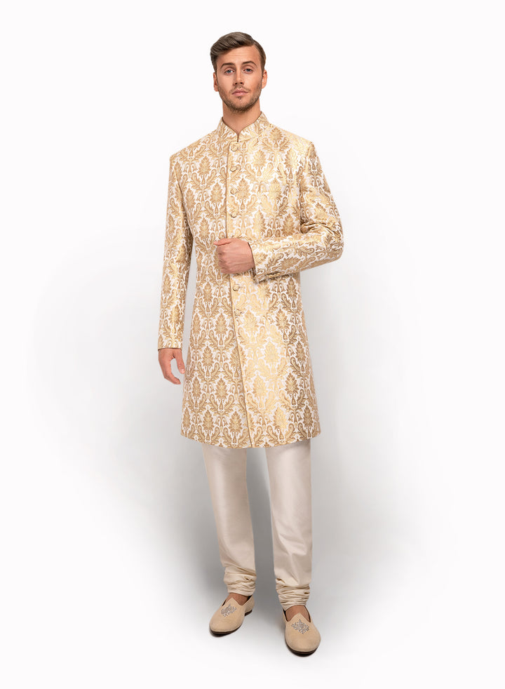 sonascouture - Silk Brocade Indo Western MM061