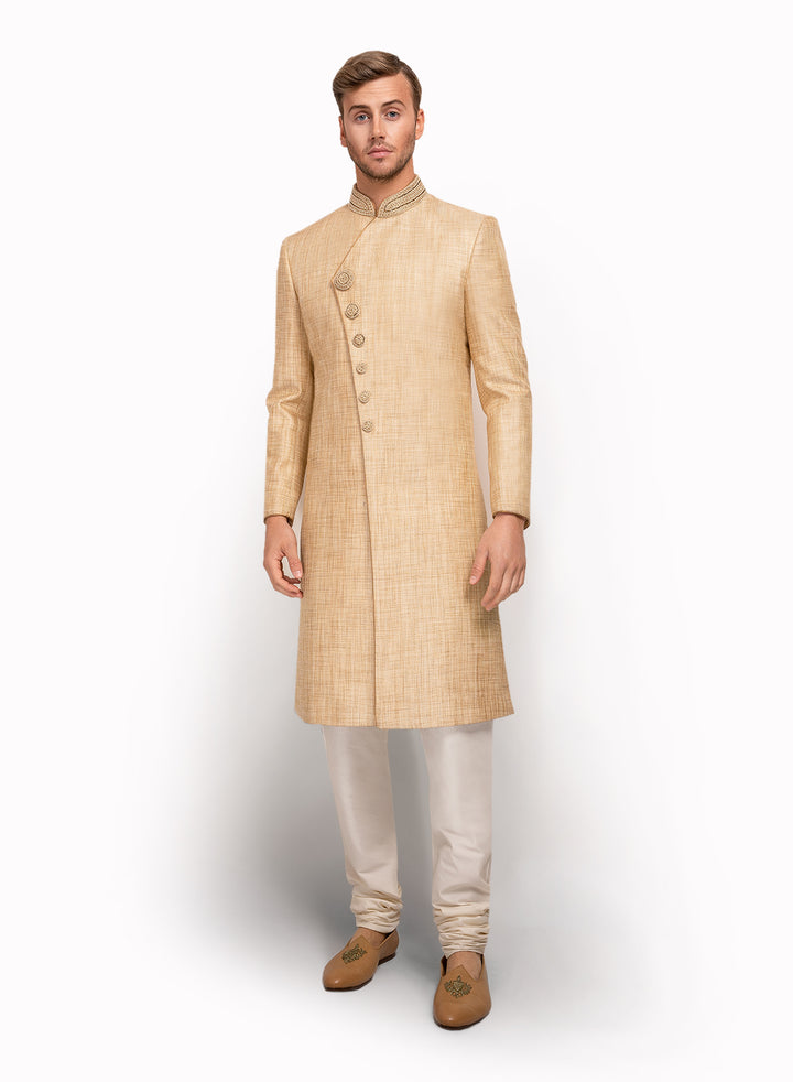 sonascouture - Brocade Angrakha Sherwani MM063