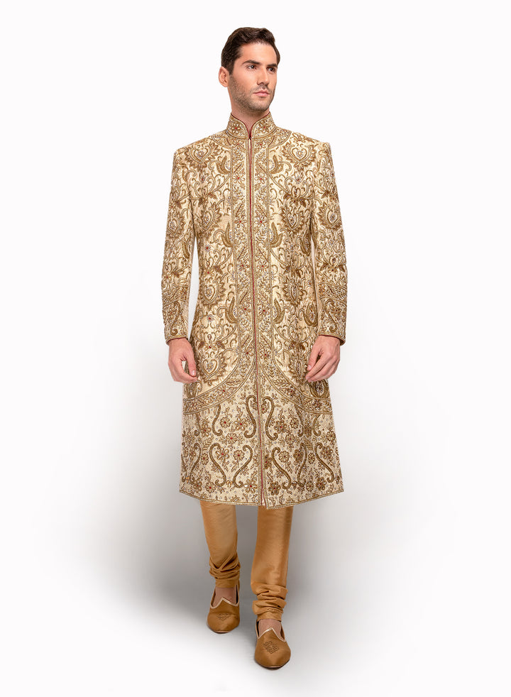 sonascouture - Regal Brocade Sherwani MM100