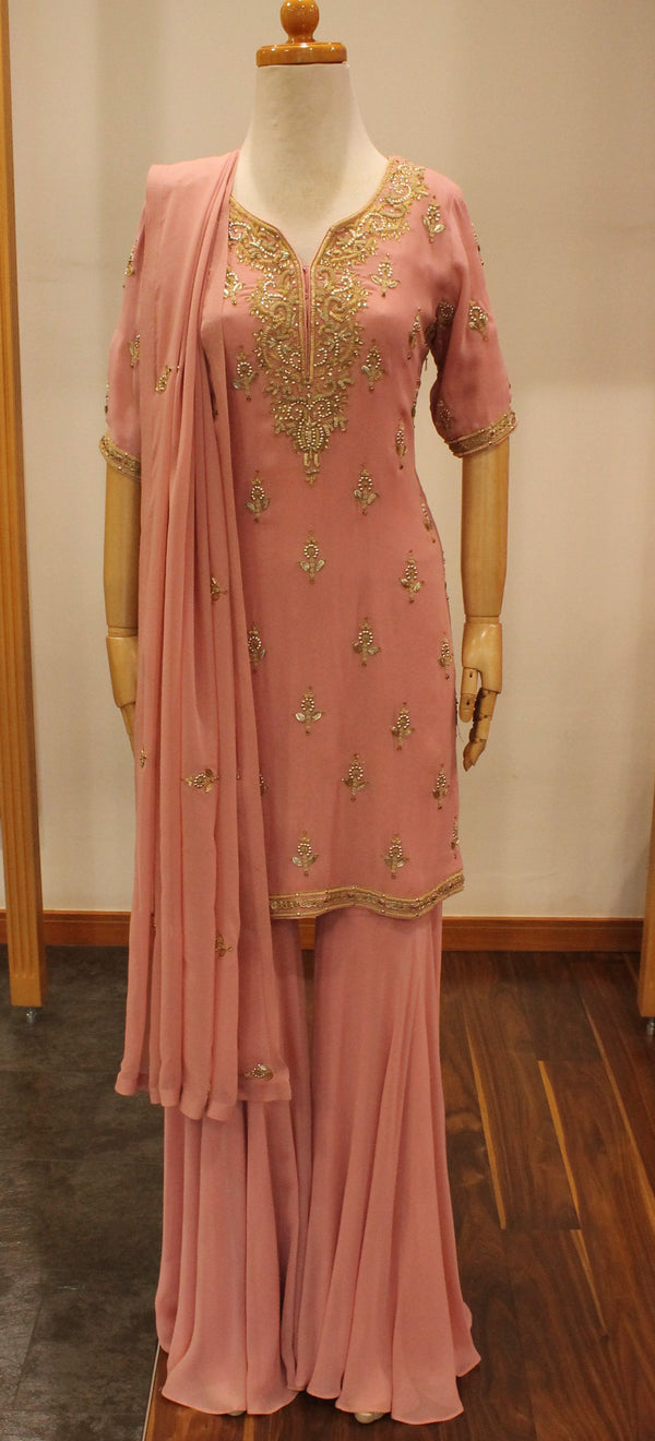 Dusty Pink Suit W423