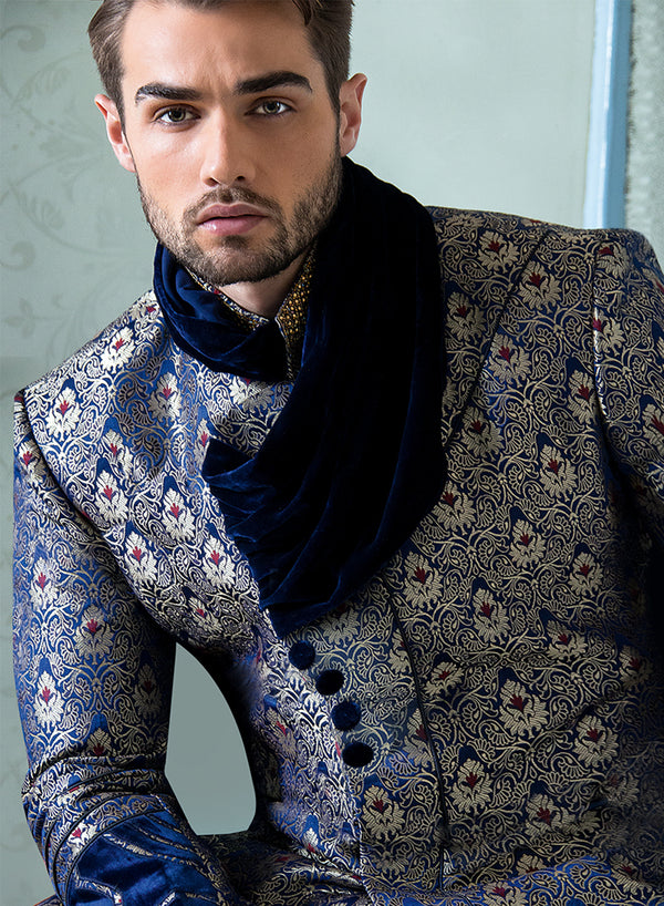 sonascouture - Stylish Indo Western Sherwani M270