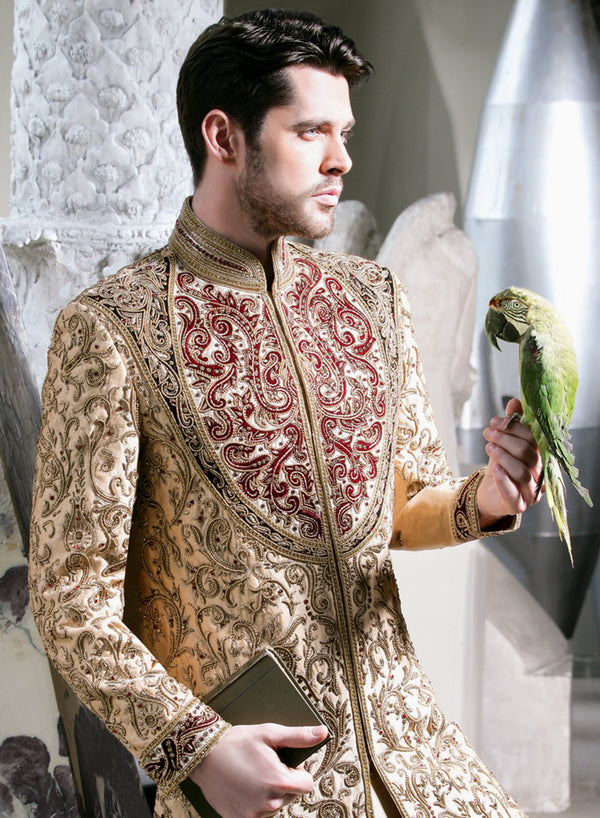 sonascouture - Heavy Sherwani M306