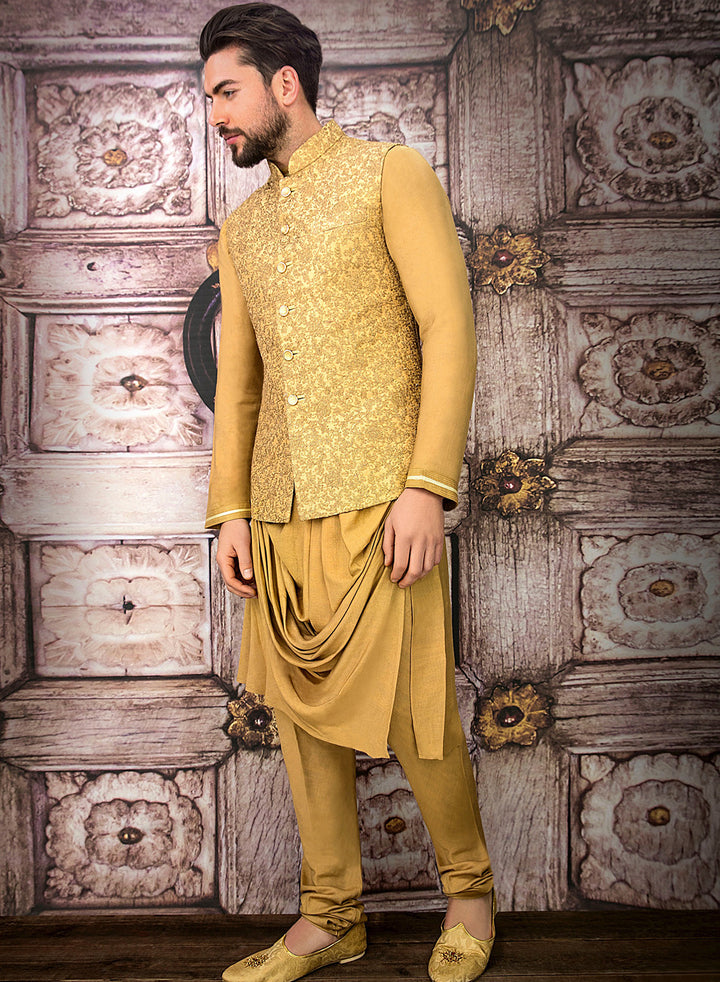 sonascouture - Gold Kurta M353