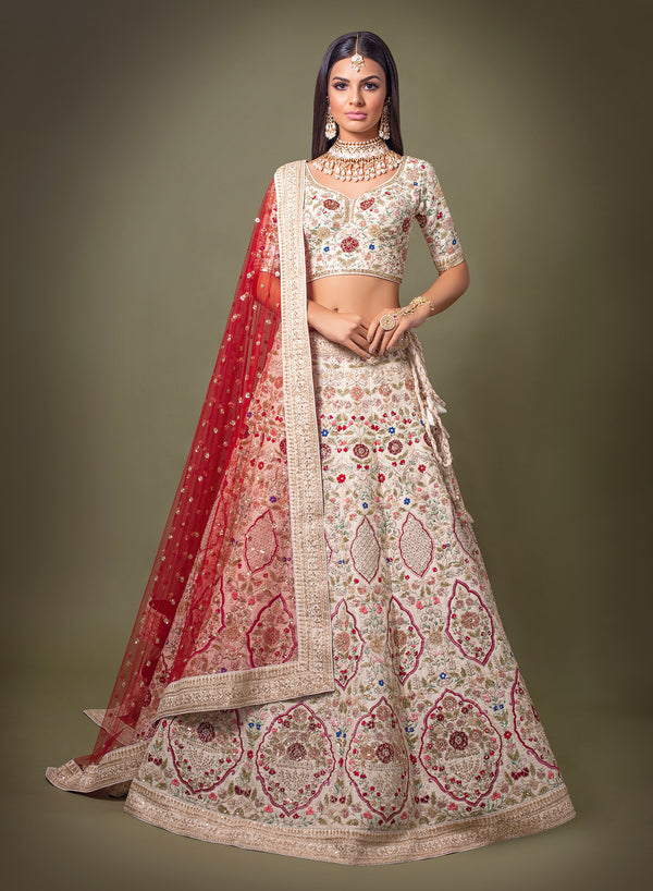 Ivory Multi Bridal W403