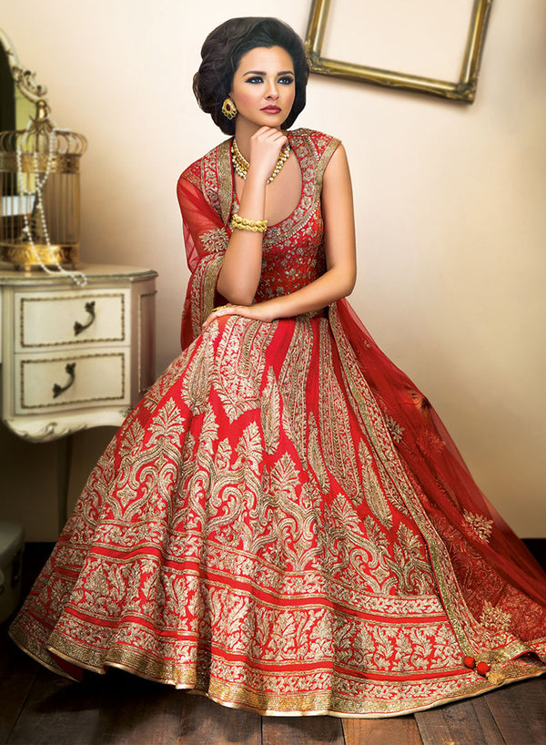 sonascouture - Traditional Red Bridal W318