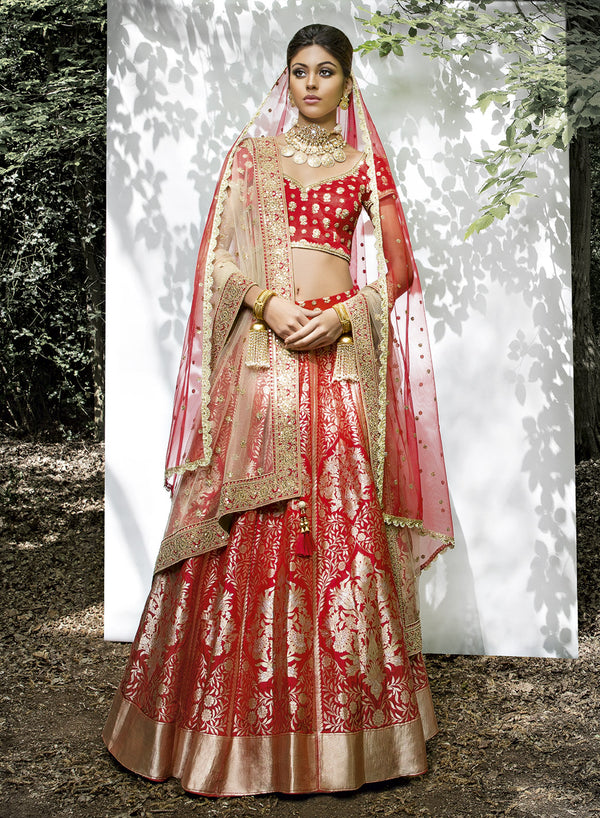 sonascouture - Red Silk Bridal W339