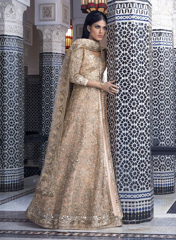 sonascouture - Peach Jacket Lengha W345