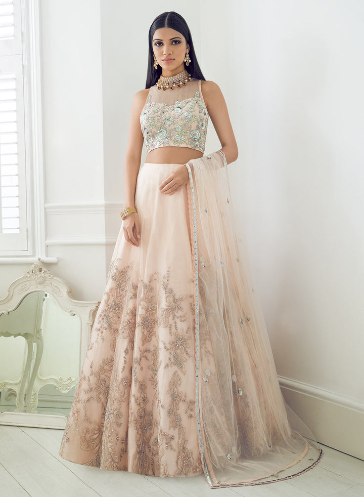 sonascouture - Peach Pink Bridal W372