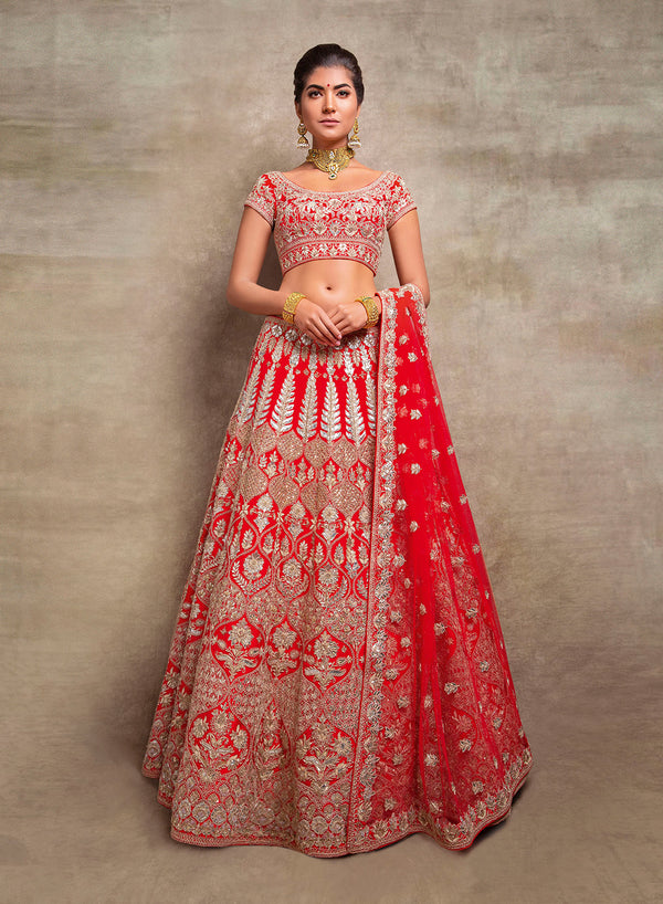 sonascouture - Red Gota Bridal W388